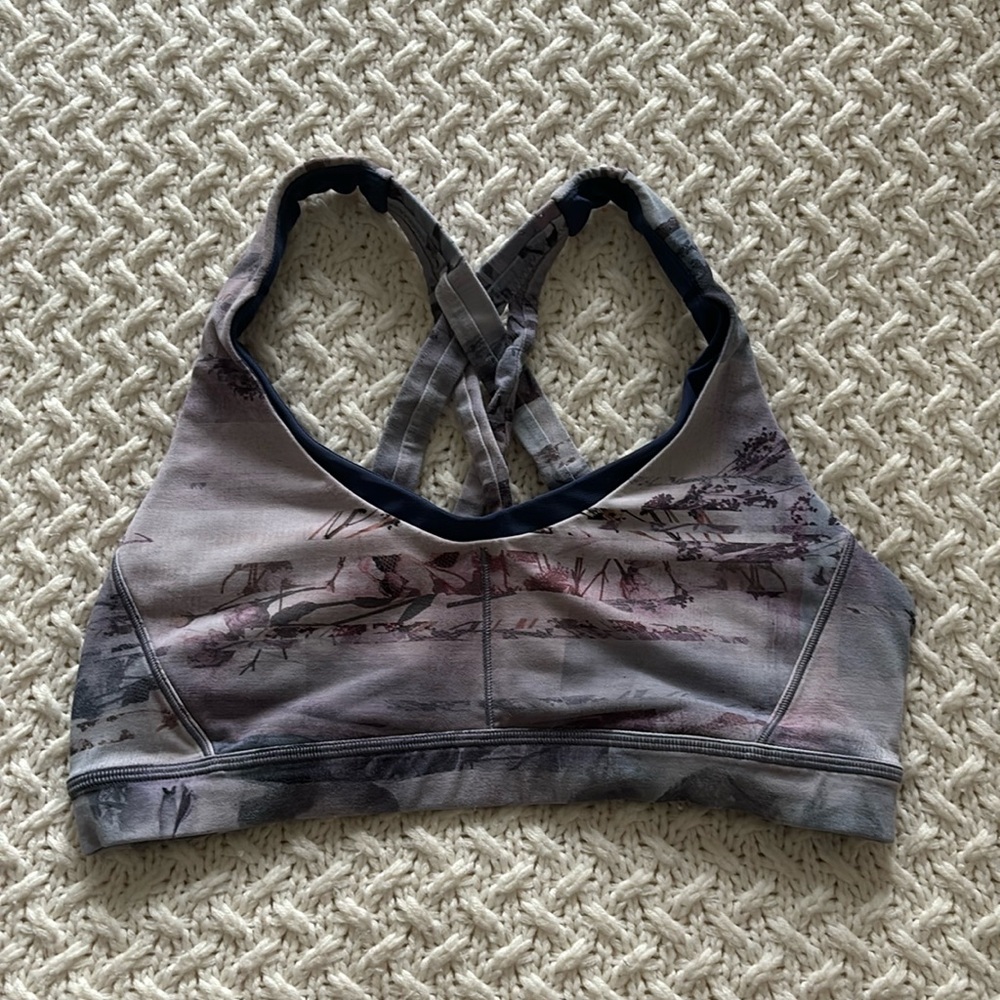 Lululemon stash and run bra- like new